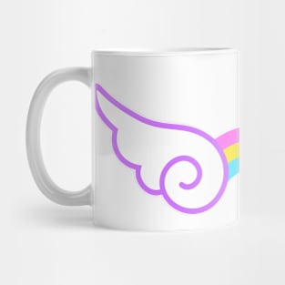 Angel Wings and Rainbow Mug